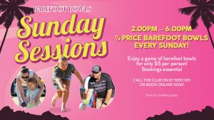 Club Robina Barefoot Bowl Sundays TVL