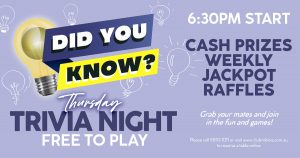 Club Robina Trivia Night FBEvent