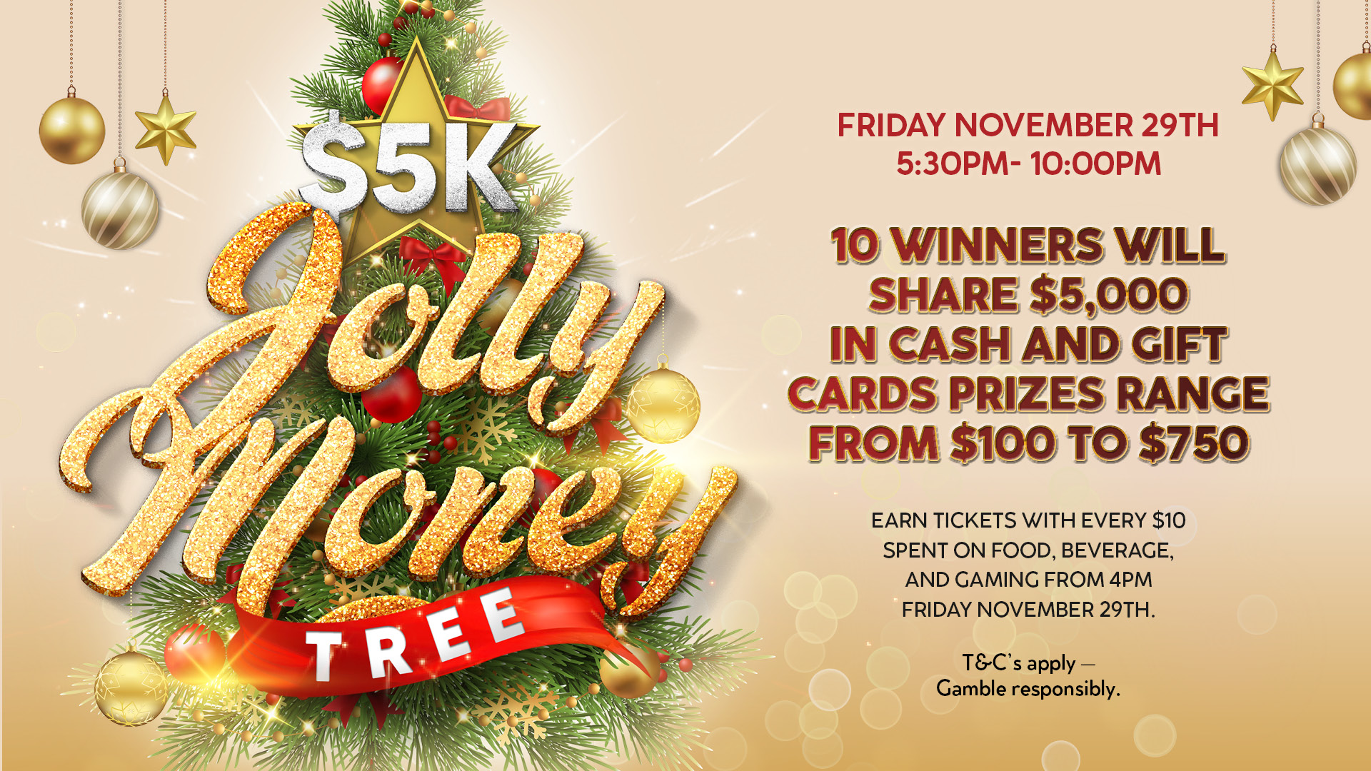 Club Robina - �5k Jolly Money Tree_Nightlife